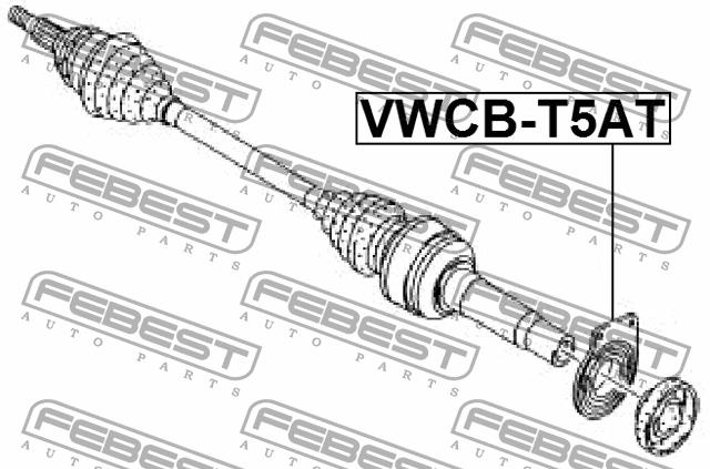 Купить Febest VWCBT5AT – отличная цена на EXIST.UA!