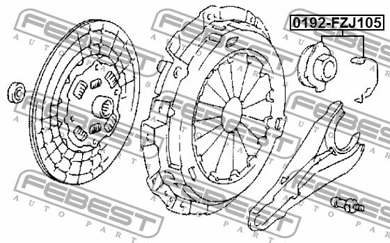 Купить Febest 0192FZJ105 – отличная цена на EXIST.UA!