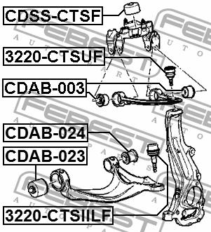 Купить Febest CDAB-024 по низкой цене в Украине!