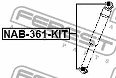 Купить Febest NAB361KIT – отличная цена на EXIST.UA!