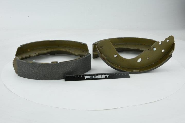 Колодки тормозные барабанные, комплект Febest 0502-BT50R