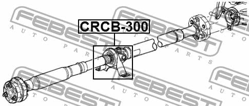Купить Febest CRCB300 – отличная цена на EXIST.UA!