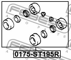 Купити Febest 0175ST195R – суперціна на EXIST.UA!
