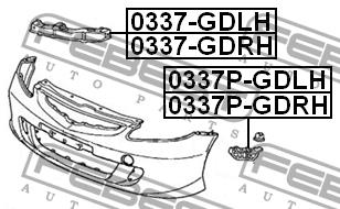 Купити Febest 0337GDLH – суперціна на EXIST.UA!