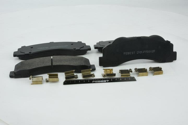 Гальмівні колодки передні, комплект Febest 2101-F150V2F