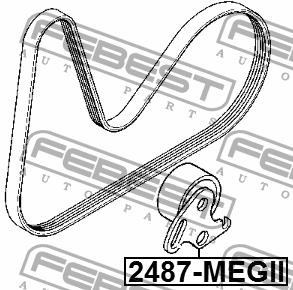 Купить Febest 2487MEGII – отличная цена на EXIST.UA!
