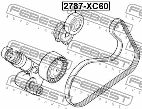 Купить Febest 2787-XC60 по низкой цене в Украине!