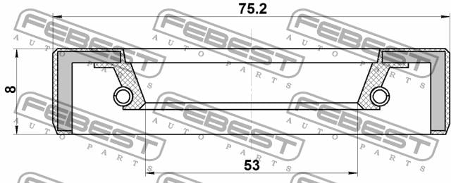 Купити Febest 95FBY-55750808X за низькою ціною в Україні!