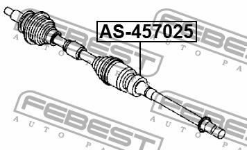 Купити Febest AS457025 – суперціна на EXIST.UA!