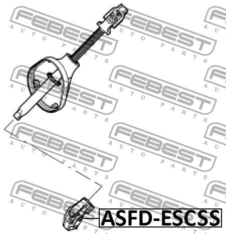 Купить Febest ASFDESCSS – отличная цена на EXIST.UA!