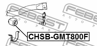 Купити Febest CHSB-GMT800F за низькою ціною в Україні!