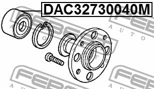 Купить Febest DAC32730040M – отличная цена на EXIST.UA!