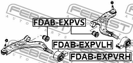 Купить Febest FDABEXPVS – отличная цена на EXIST.UA!