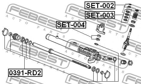 Купить Febest SET-004 по низкой цене в Украине!
