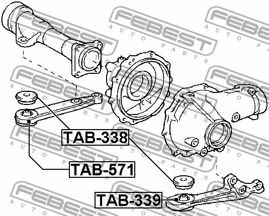 Купить Febest TAB571 – отличная цена на EXIST.UA!