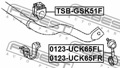 Купить Febest TSBGSK51F – отличная цена на EXIST.UA!