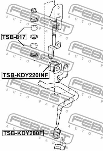 Купить Febest TSBKDY220INF – отличная цена на EXIST.UA!