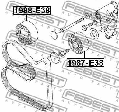 Купить Febest 1988-E38 по низкой цене в Украине!
