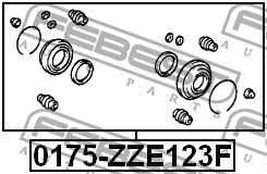 Купити Febest 0175ZZE123F – суперціна на EXIST.UA!