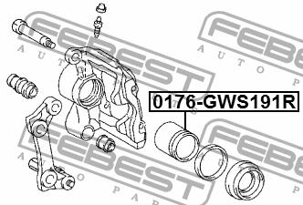 Купити Febest 0176-GWS191R за низькою ціною в Україні!
