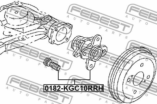 Купить Febest 0182-KGC10RRH по низкой цене в Украине!