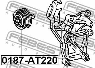 Купить Febest 0187-AT220 по низкой цене в Украине!