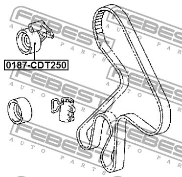 Купить Febest 0187CDT250 – отличная цена на EXIST.UA!