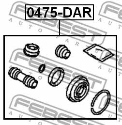 Купить Febest 0475DAR – отличная цена на EXIST.UA!