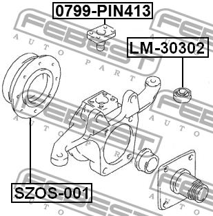 Купити Febest 0799-PIN413 за низькою ціною в Україні!