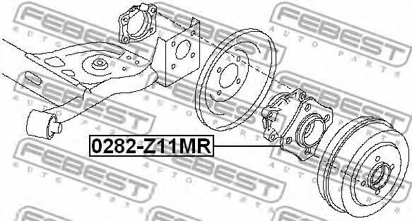 Купить Febest 0282-Z11MR по низкой цене в Украине!