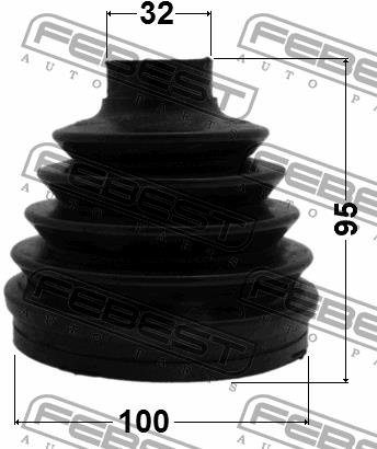 Купить Febest 0217PTA60R – отличная цена на EXIST.UA!
