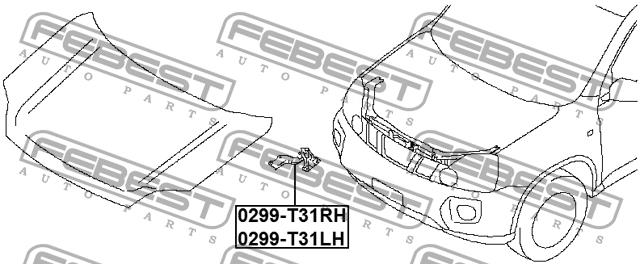 Купити Febest 0299T31RH – суперціна на EXIST.UA!