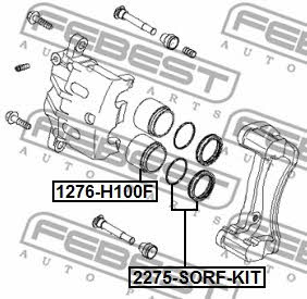 Купить Febest 1276H100F – отличная цена на EXIST.UA!