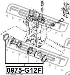 Купить Febest 0875G12F – отличная цена на EXIST.UA!