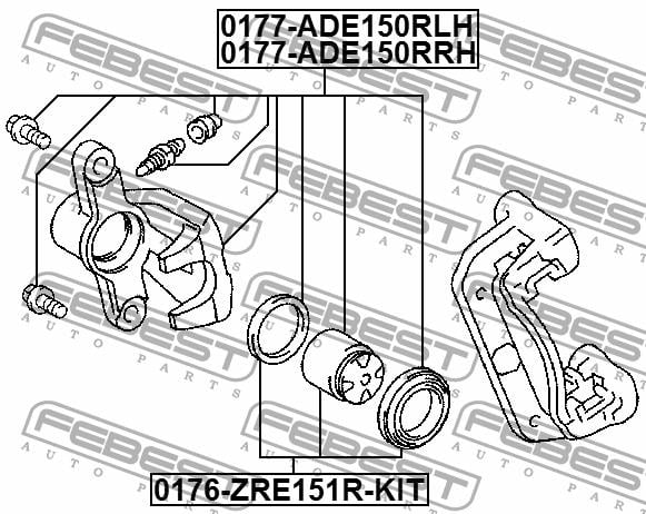 Купить Febest 0177ADE150RRH – отличная цена на EXIST.UA!