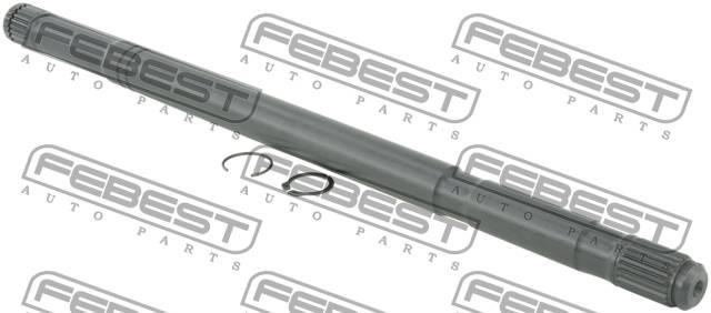 Полуось левая Febest 0212-K12LH