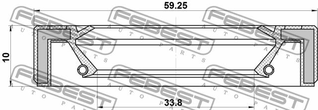 Купить Febest 95GAW-35591010R по низкой цене в Украине!