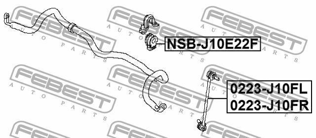 Купить Febest NSBJ10E22F – отличная цена на EXIST.UA!