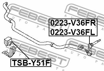 Купить Febest NSB-Y51F по низкой цене в Украине!