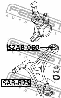 Купити Febest SZAB060 – суперціна на EXIST.UA!