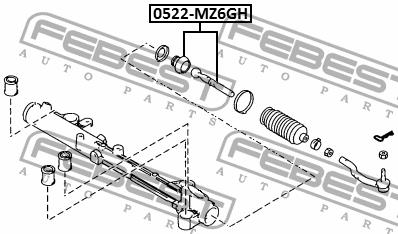 Купить Febest 0522MZ6GH – отличная цена на EXIST.UA!