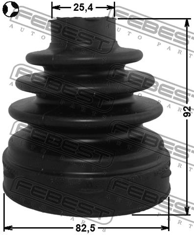 Пильовик ШРКШ внутрішній Febest 2715-S80T