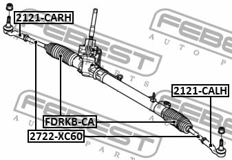 Тяга рулевая Febest 2722-XC60