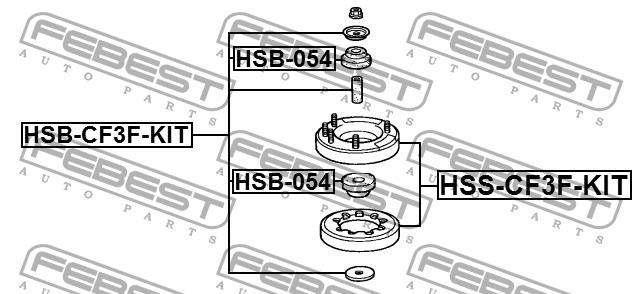 Купить Febest HSBCF3FKIT – отличная цена на EXIST.UA!