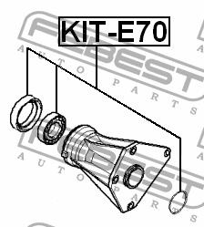 Підшипник Febest KIT-E70