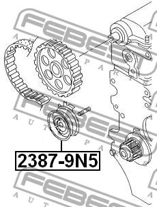 Купить Febest 23879N5 – отличная цена на EXIST.UA!