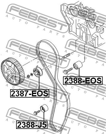 Купить Febest 2387EOS – отличная цена на EXIST.UA!