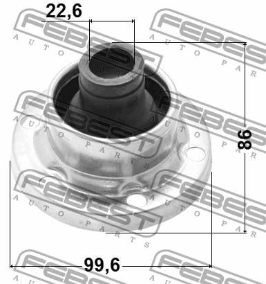 Пыльник вала карданного Febest 2315-T4SA