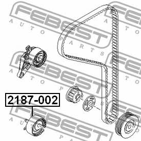Febest Ролик ремня ГРМ – цена 1098 UAH