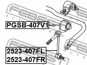 Купить Febest 2523-407FL по низкой цене в Украине!